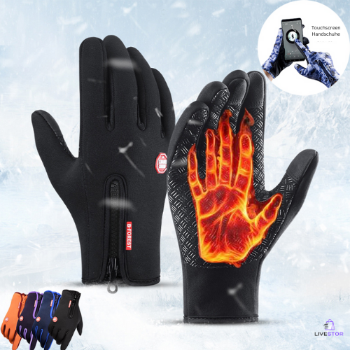 Freisprech-Handschuhe mit Bluetooth,Vibrationsalarm, LED, in Lederoptik,  Grösse L - Ihr Elektronik-Versand in der Schweiz