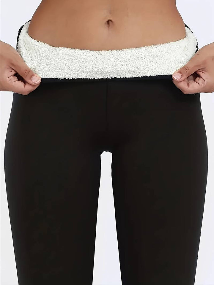 Gefütterte Winterleggings