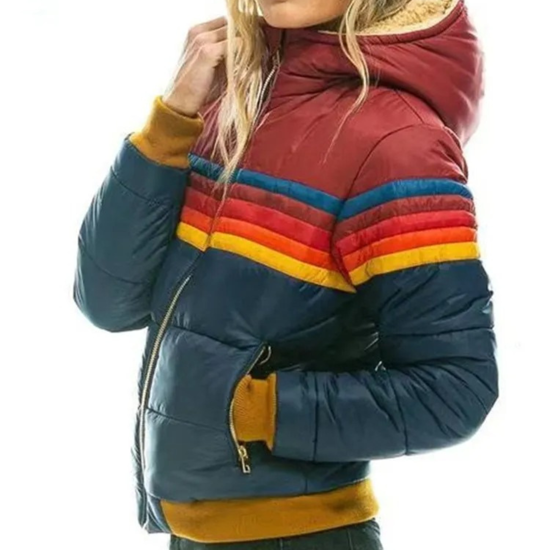 Hooded Steppjacke für Damen