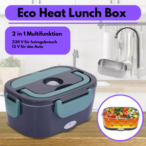 Eco Heat Dual Lunch Box